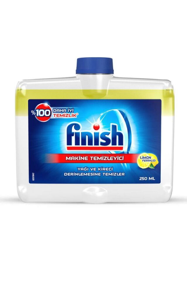 Finish Bulaşık Makine Temizleyici Sıvı 250 Ml Limon
