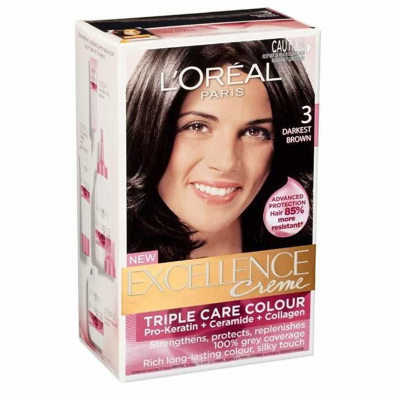 Loreal Excellence 3 Koyu Kestane