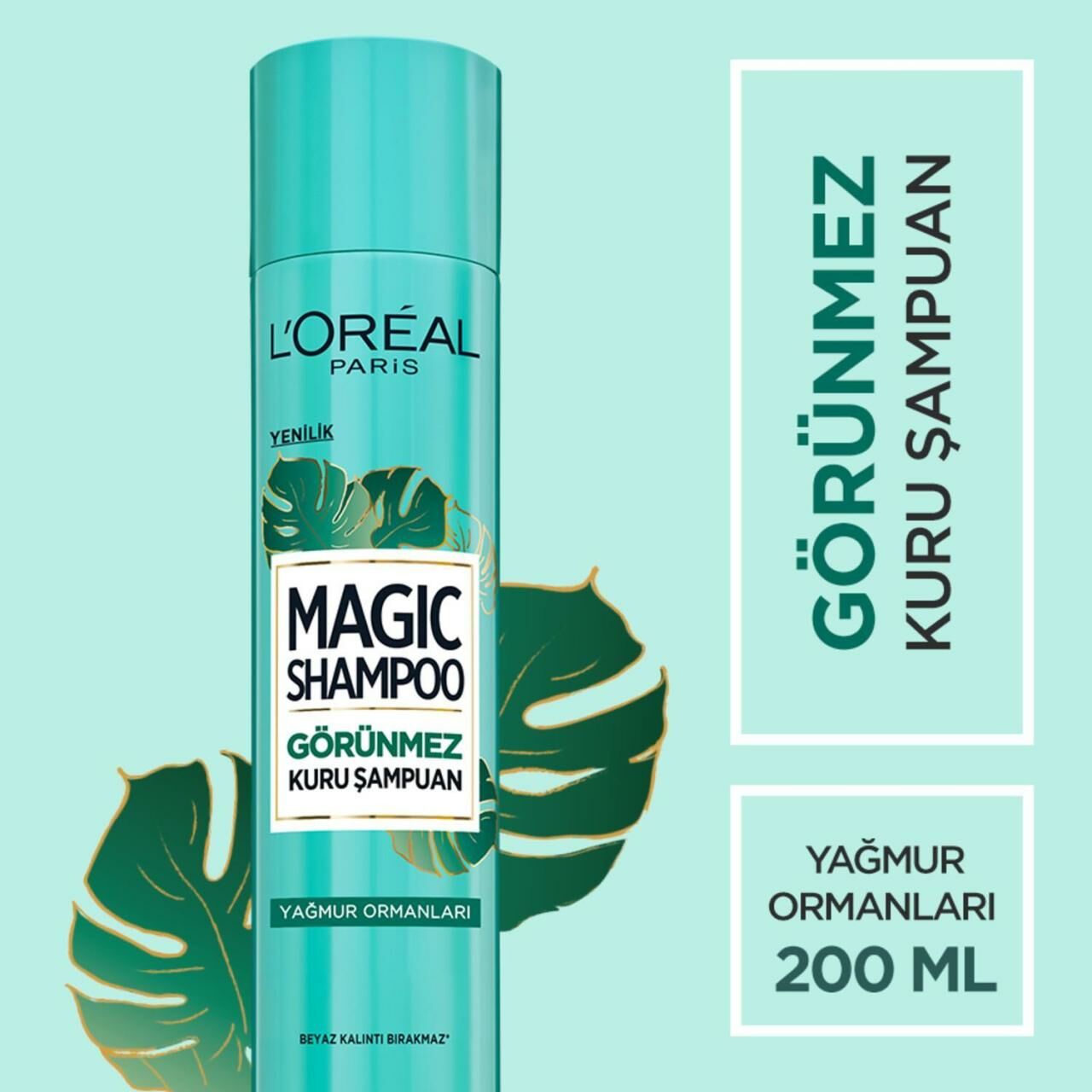 Loreal Yağmur Ormanları Magic Shampoo Görünmez Kuru Şampuan 200ml