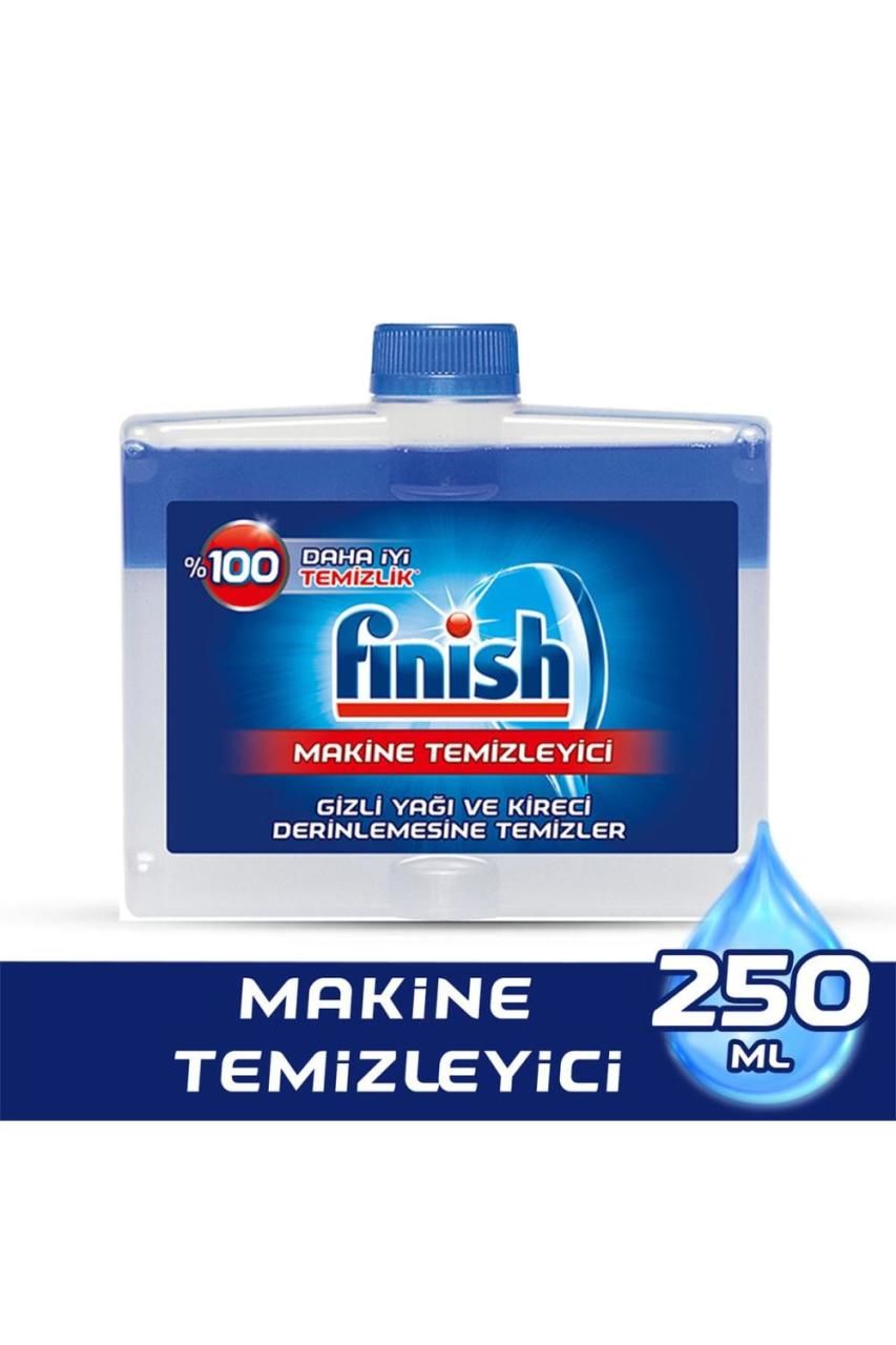 Finish Bulaşık Makine Temizleyici Sıvı 250 Ml Mavi