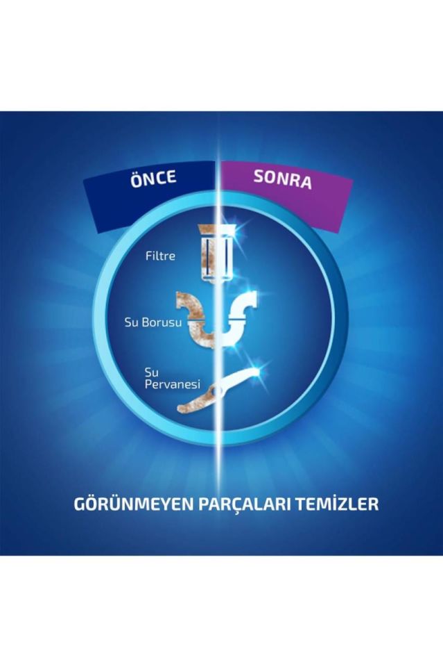 Finish Bulaşık Makine Temizleyici Sıvı 250 Ml Mavi