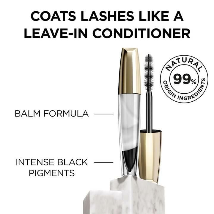 L'Oreal Paris Volume Million Lashes Balm Noir Extra Black Maskara-8,9 Ml