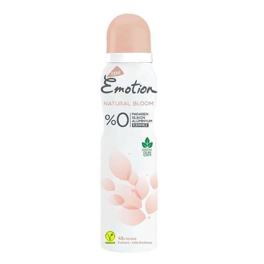 Emotion Deodorant Natural Bloom Bayan 150 Ml