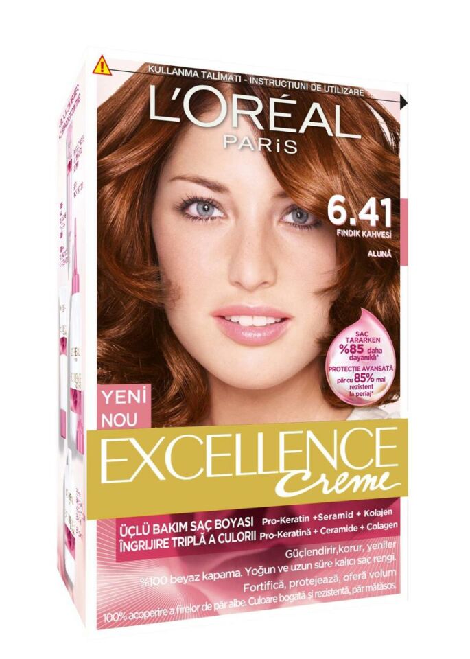 Loreal Excellence 6.41 Fındık Kahvesi