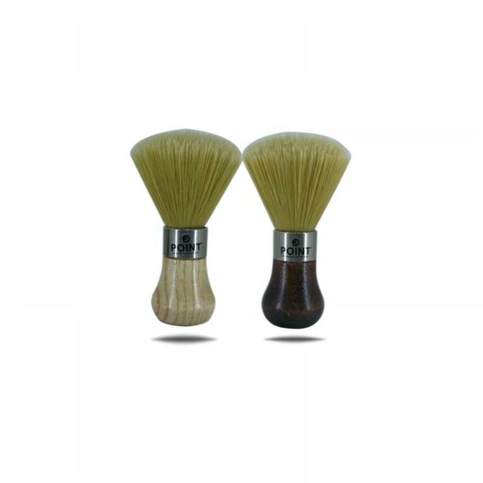 Point Büyük Sakal Fırçası Koyu ( Ceviz )