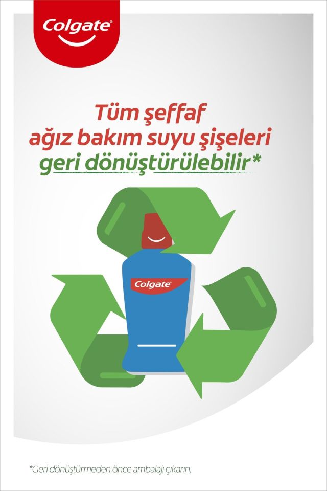 Colgate Plax Alkolsüz Ağız Bakım Suyu 500 ml Çay ve Limon