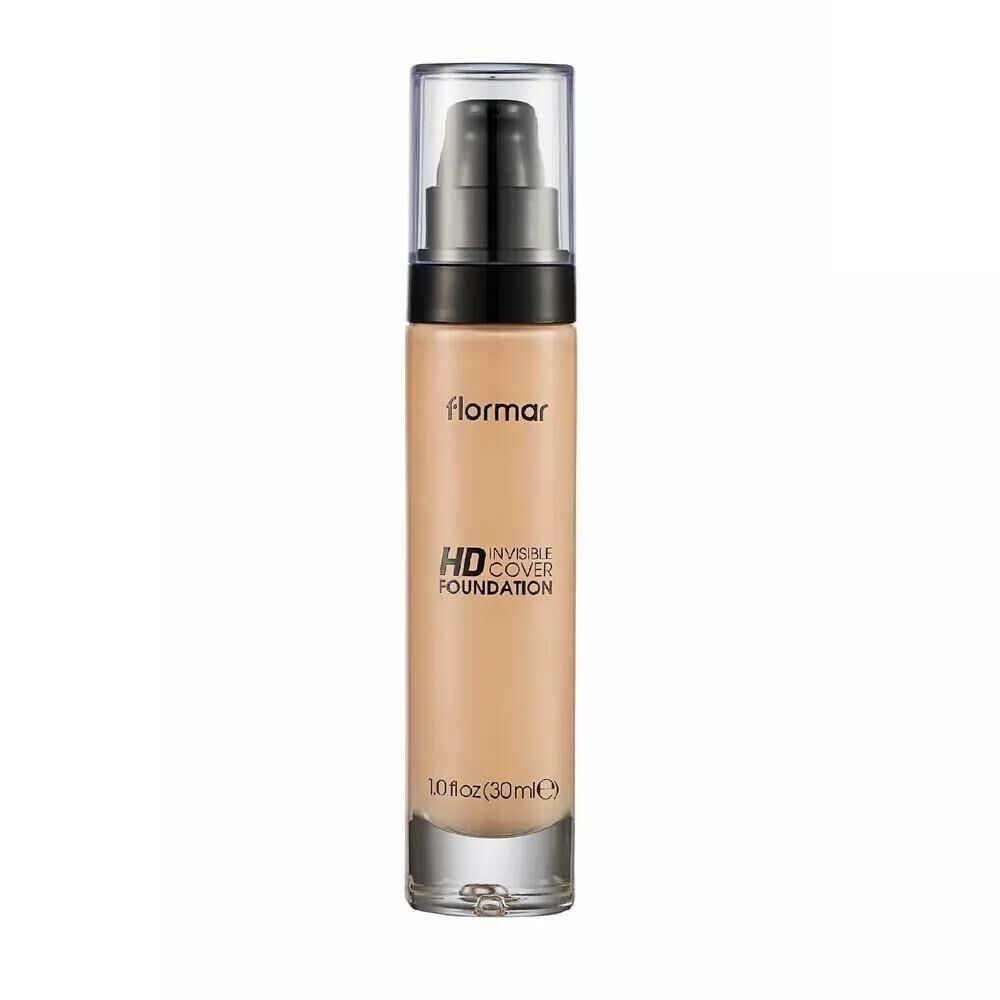 Flormar Fondöten Invisible Cover HD Foundation 60 Ivory