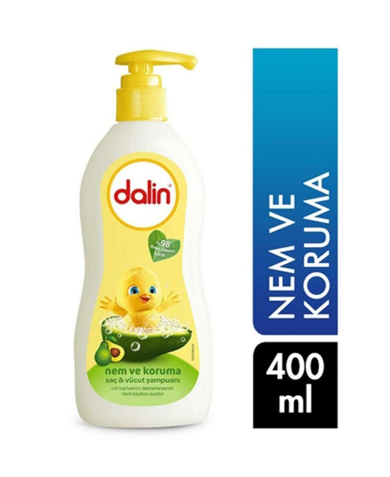 Dalin Saç ve Vücut Şampuanı Nem ve Koruma 400 ml