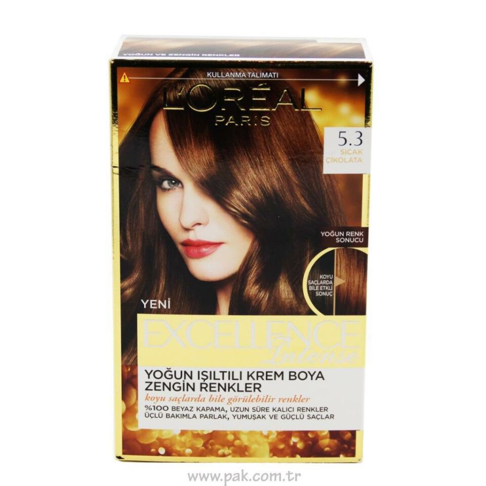 Loreal Excellence Intense 5.3 Sıcak Çikolata