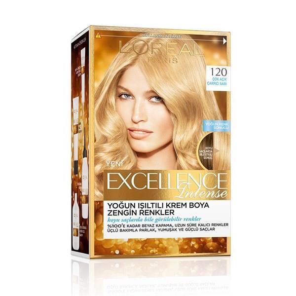 Loreal Excellence Intense 120 Çok Açık Çarpıcı Sarı
