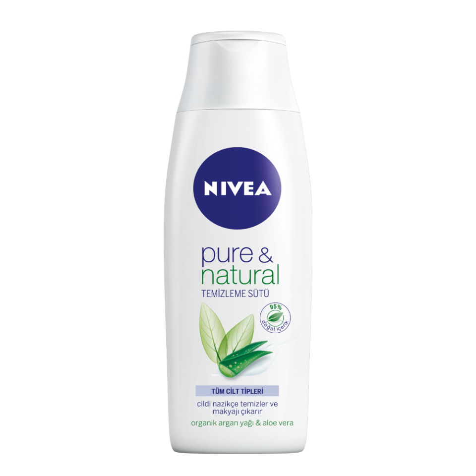 Nivea Visage Pure Natural Yüz Temizleme Sütü 200 ml