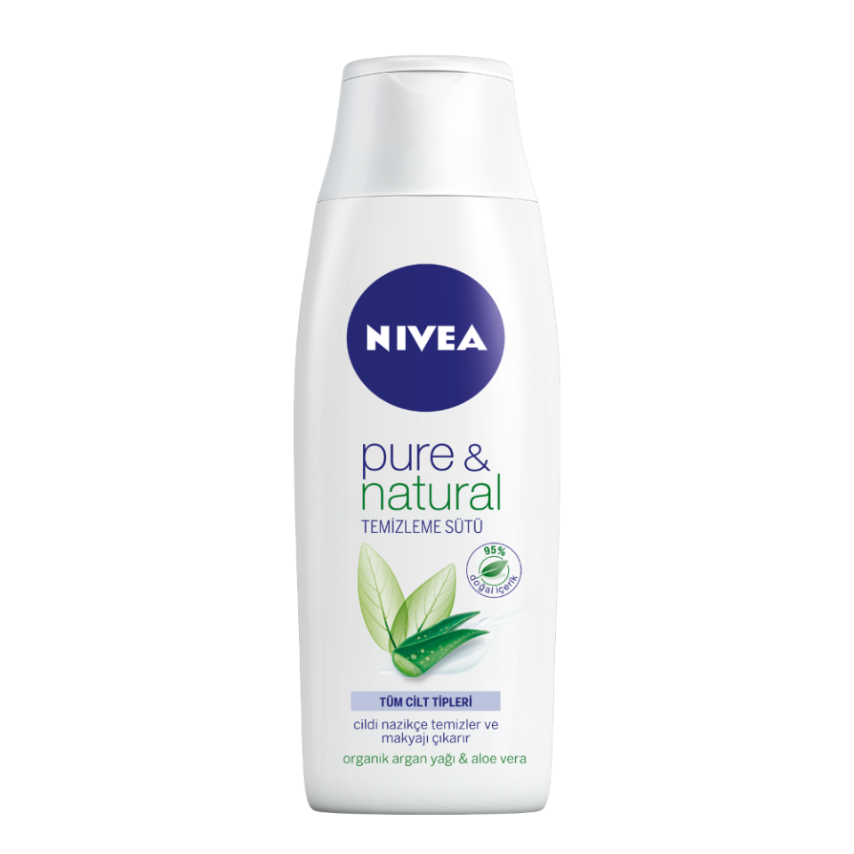 Nivea Visage Pure Natural Yüz Temizleme Sütü 200 ml
