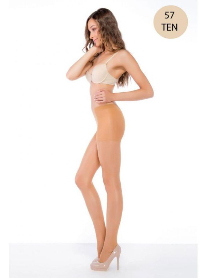 Penti Süper İnce Parlak Külotlu Çorap Ten 57/1