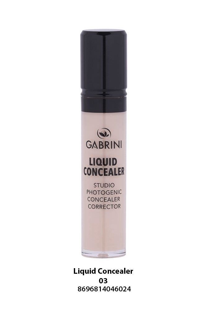 Gabrini Likit Concealer Fırçalı Kapatıcı 03