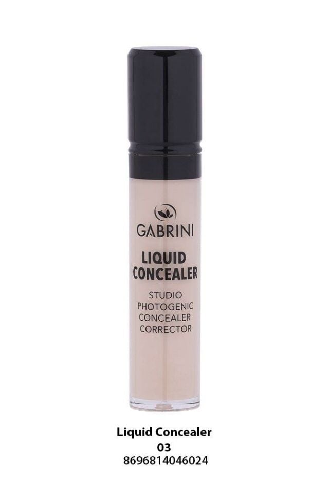 Gabrini Likit Concealer Fırçalı  Kapatıcı 03
