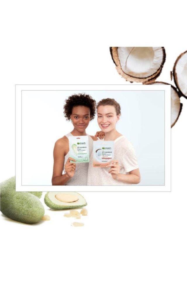 Garnier Nem Bombası Kağıt Maske Süt Bombası Kuru Cilt 32 g