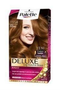 Palette Deluxe Saç Boyası 7.554 Altın Karamel
