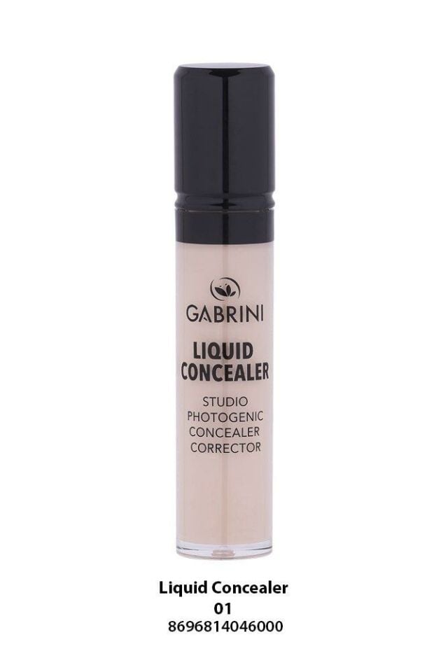 Gabrini Likit Concealer Fırçalı Kapatıcı 01