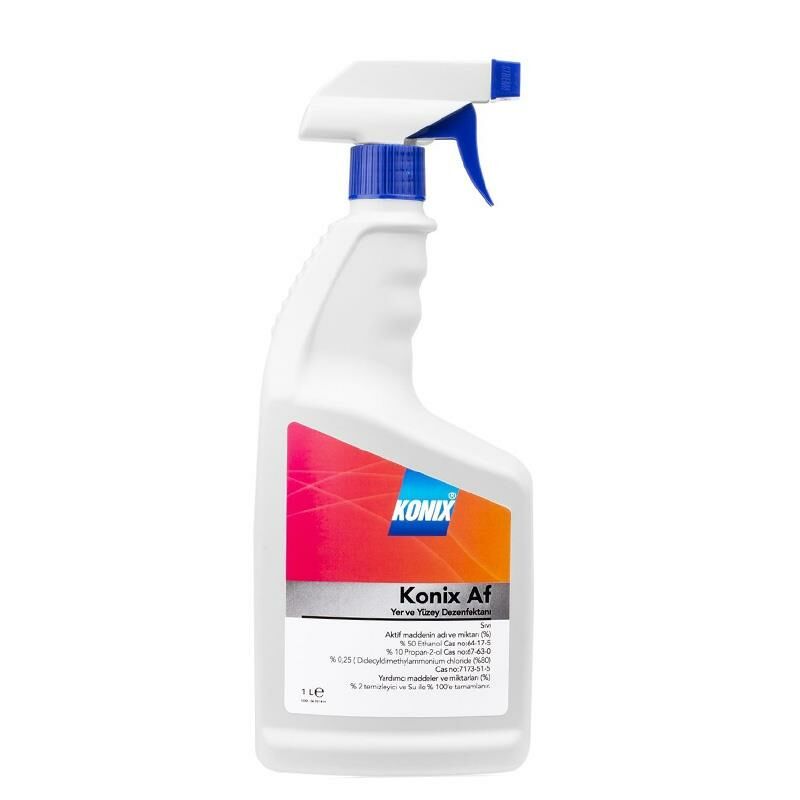 Konix Af Yer ve Yüzey Dezenfektanı 1 Litre Sprey