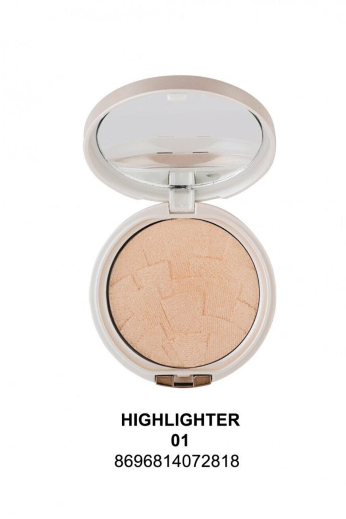 Gabrini Highlighter Aydınlatıcı Tekli Highlighter 01 Beyaz Alt Tonlu