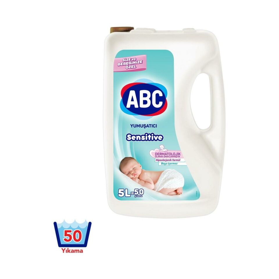 ABC Çamaşır Yumuşatıcı Sensitive 5 Litre