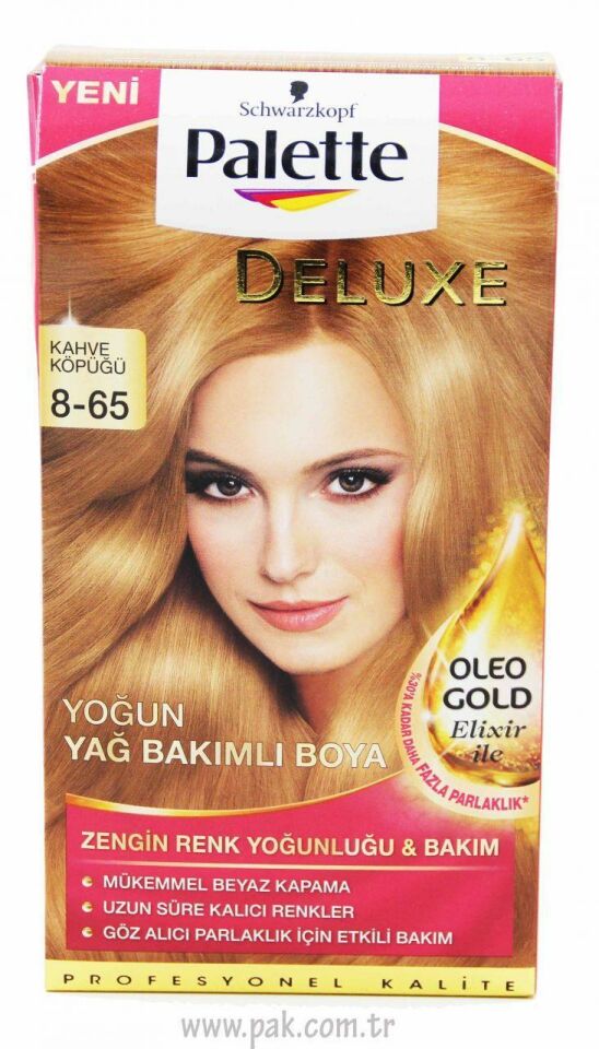 Palette Deluxe Saç Boyası 8.65 Kahve Köpüğü