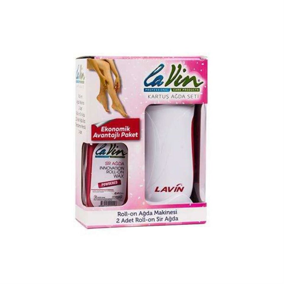 Lavin Kartuş Ağda Isıtıcılı Set Pudralı