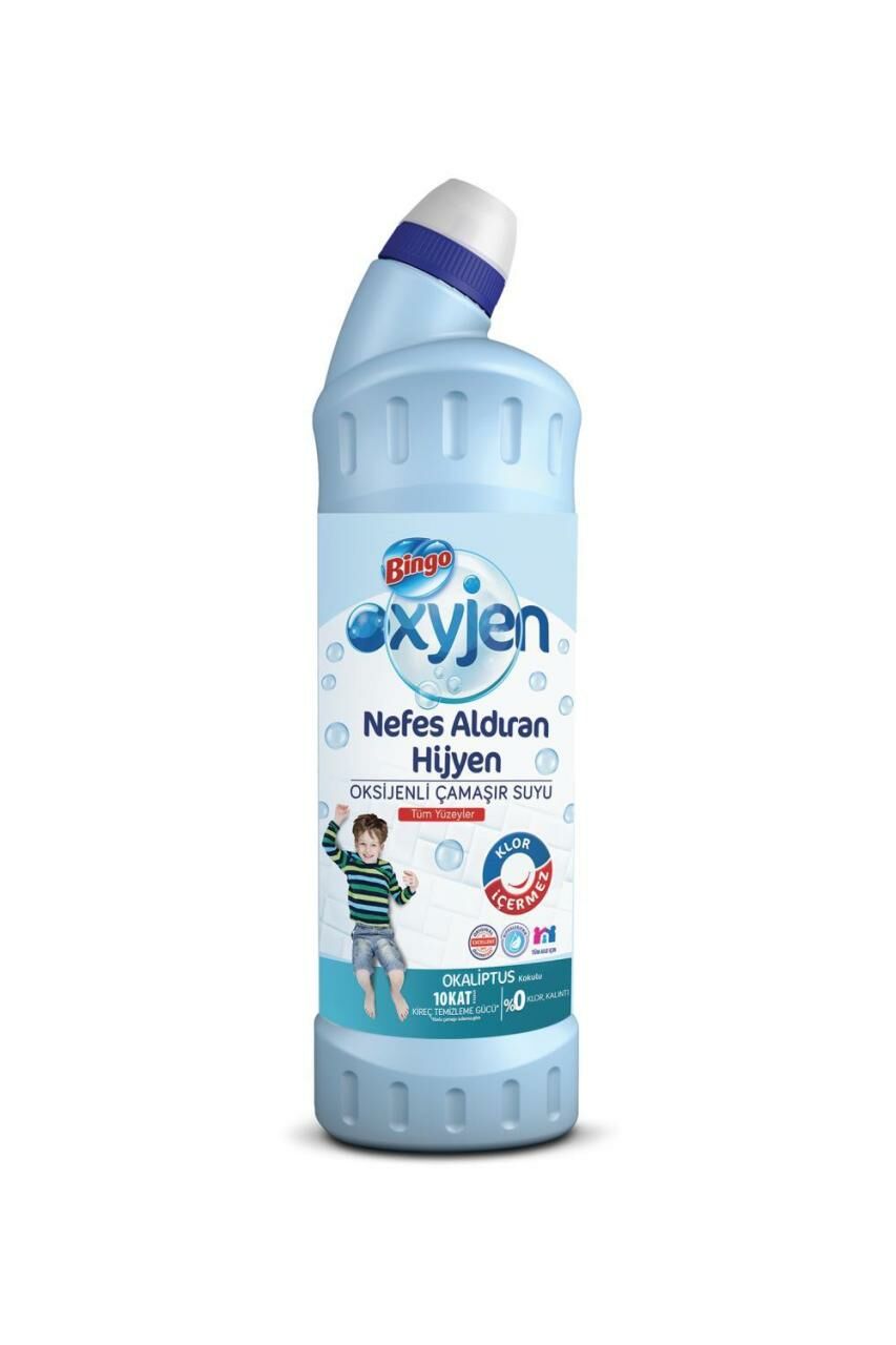 Bingo Oksijenli Çamaşır Suyu 750 ml Derinlemesine Hijyen