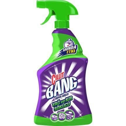 Cillit Bang Mutfak Temizleyici Yağ ve Kir Sökücü Sprey 750 ml