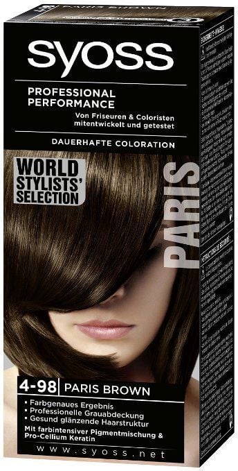 Syoss Saç Boyası 4.98 Paris Kahvesi
