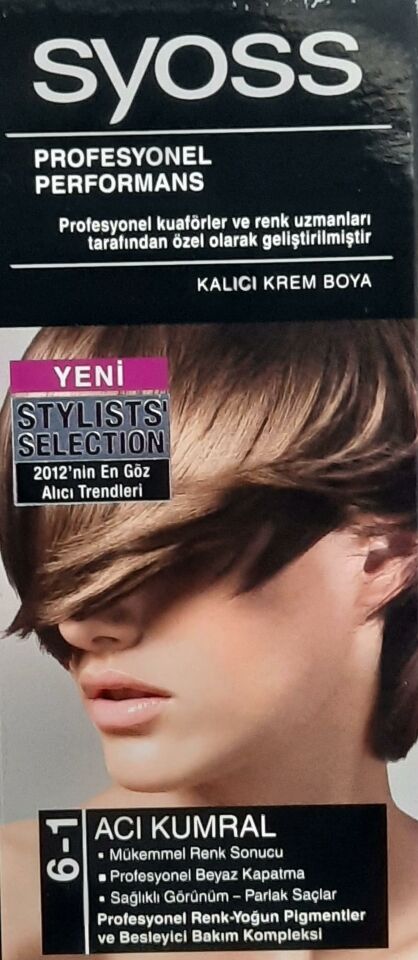Syoss Saç Boyası 6.1 Acı Kumral
