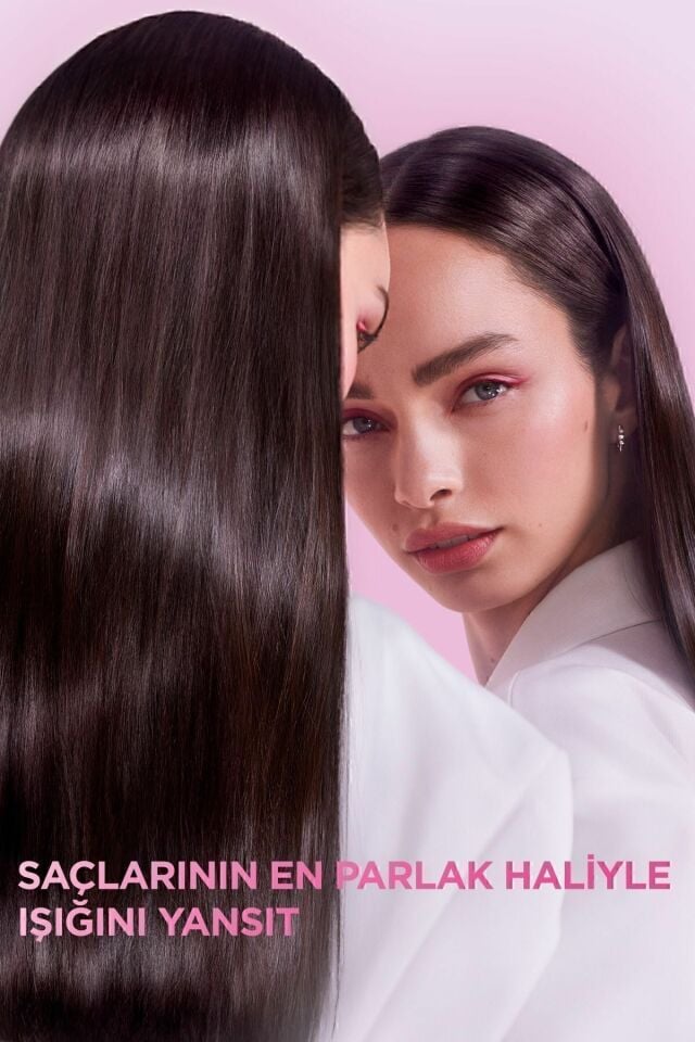 Elseve Glycolic Gloss 3lü Saç Bakım Seti Mükemmel Parlaklık Şampuan 200ML + Saç Kremi 150ML+ Laminasyon Bakım 200ML