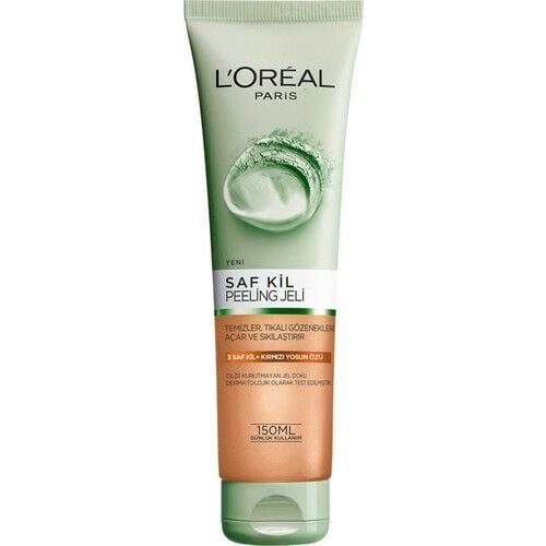 Loreal Saf Kil Peeling  Jeli 150 ml Kırmızı Yosun