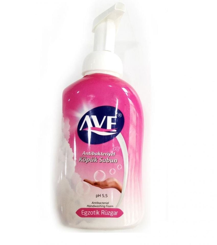 Ave 500ml Köpük Sabun Egzotik Pembe