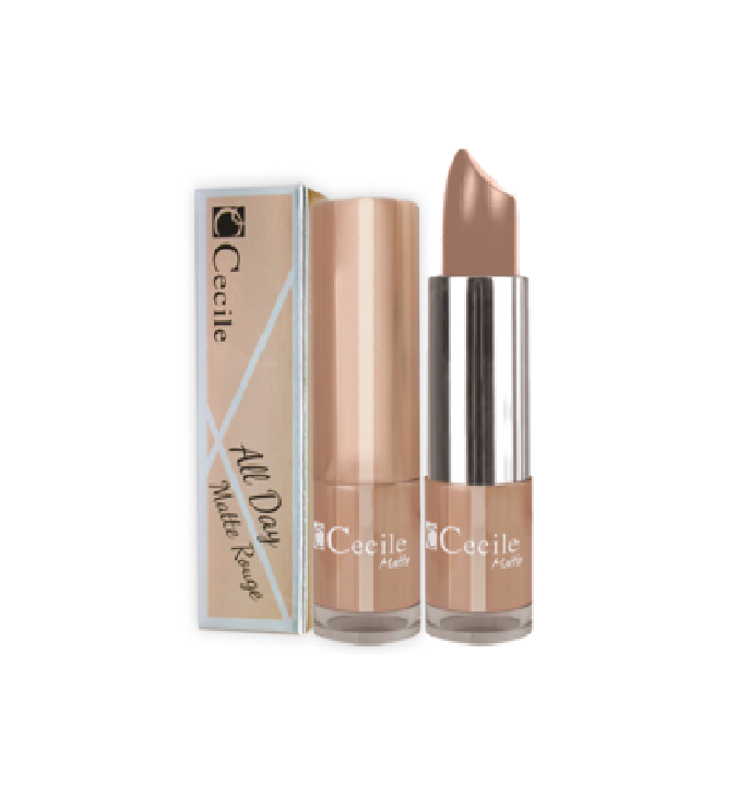 Cecile All Day Matte Rouge Mat Ruj 306 Kiremit Kahve
