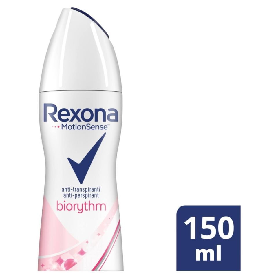 Rexona Motionsense Kadın Deodorant Sprey Biorythm 150 Ml