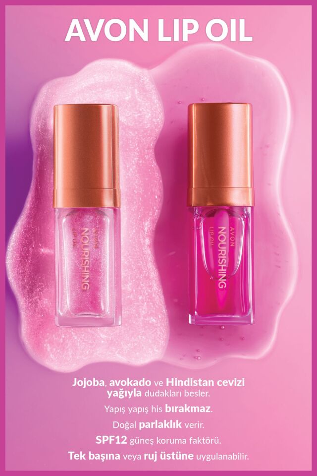 Avon Nourishing Dudak 7 Ml Yağı Shimmering Petal