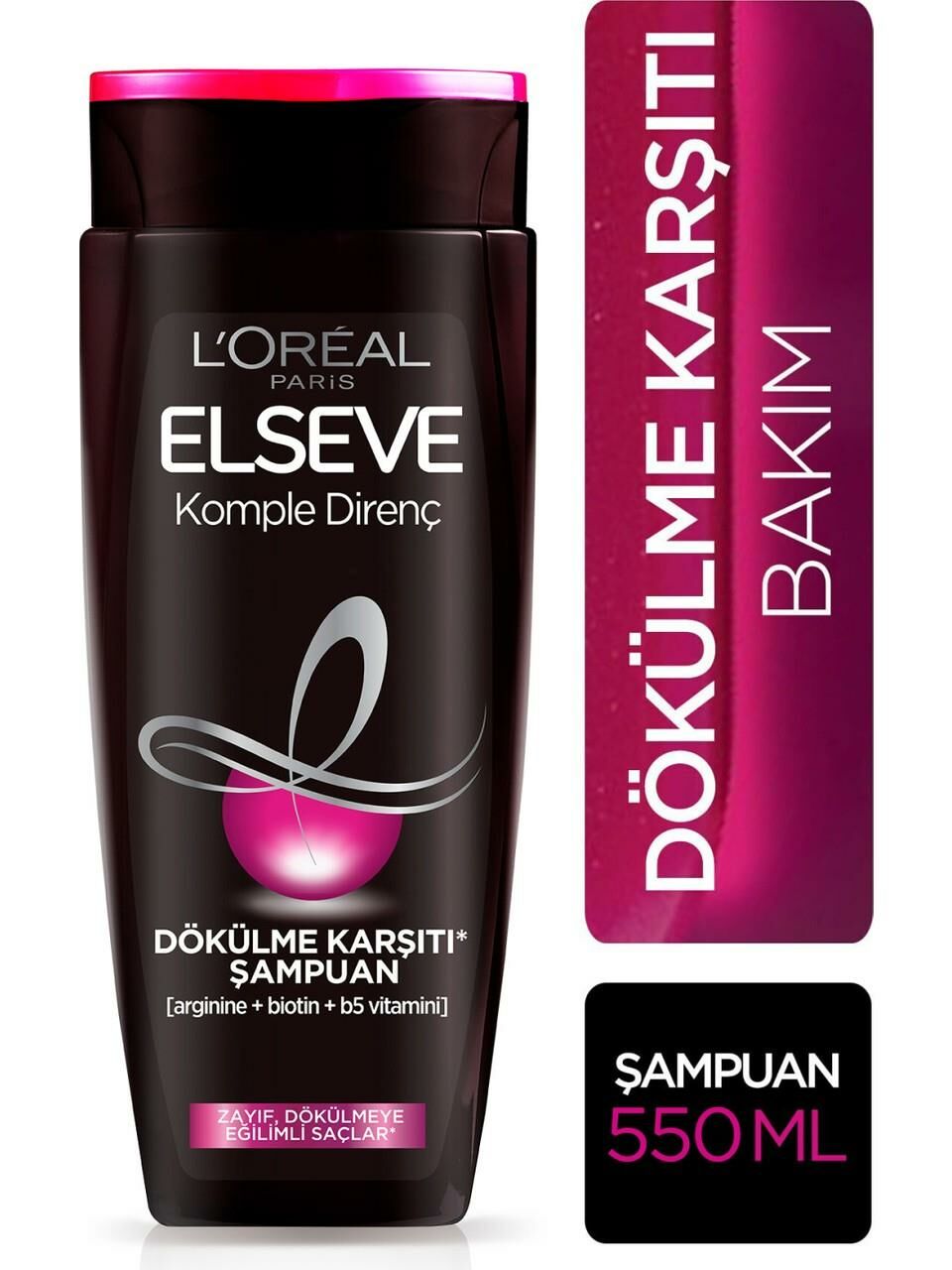 Loreal Elseve Şampuan 550 ml Arginine Direnç X3 Dökülme Karşıtı