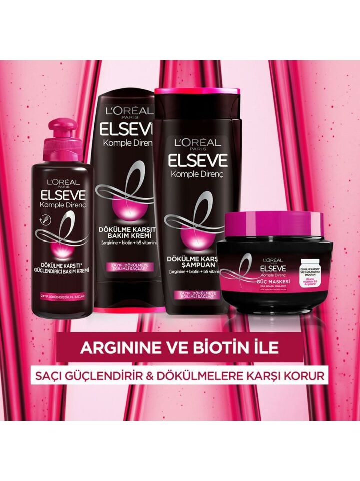 Loreal Elseve Şampuan 550 ml Arginine Direnç X3 Dökülme Karşıtı
