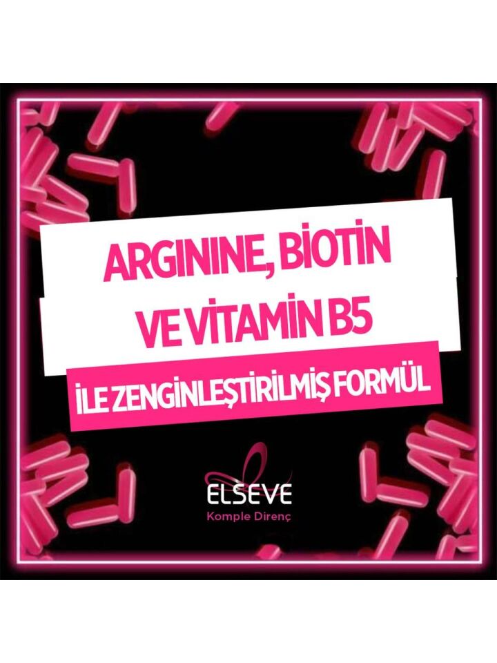 Loreal Elseve Şampuan 550 ml Arginine Direnç X3 Dökülme Karşıtı