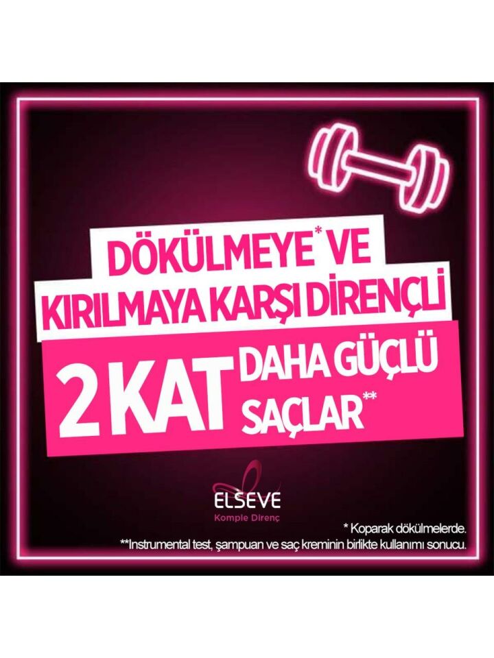 Loreal Elseve Şampuan 550 ml Arginine Direnç X3 Dökülme Karşıtı