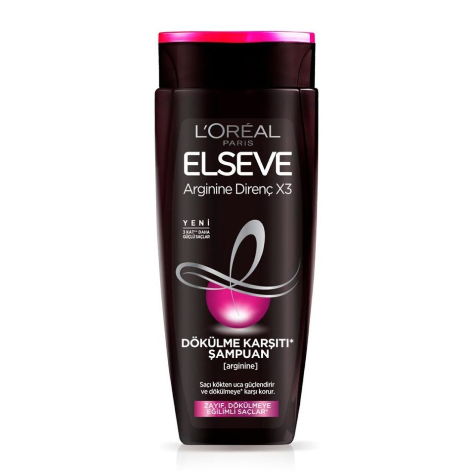 Loreal Elseve Şampuan 550 ml Arginine Direnç X3 Dökülme Karşıtı
