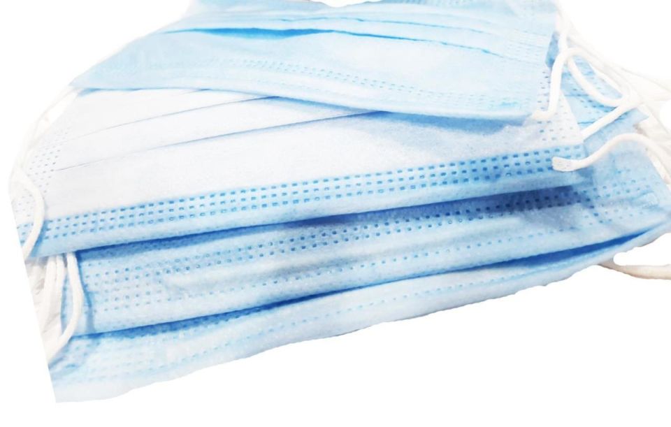 O.R.T Lastikli Telli Cerrahi Yüz ve Ağız Maskesi 50 li Mavi