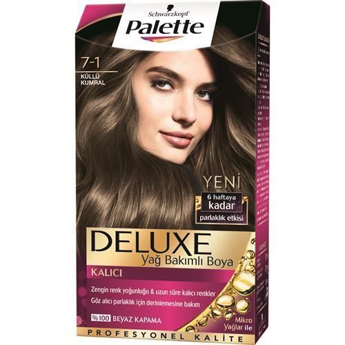 Palette Deluxe Saç Boyası 7.1 Küllü Kumral