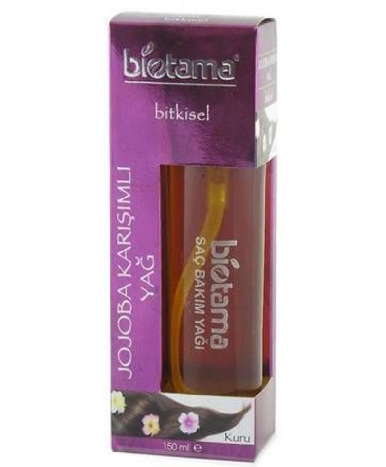 Biotama Jojoba Karışımlı Saç Bakım Yağı 150 ml Kuru ve Boyalı Saçlar