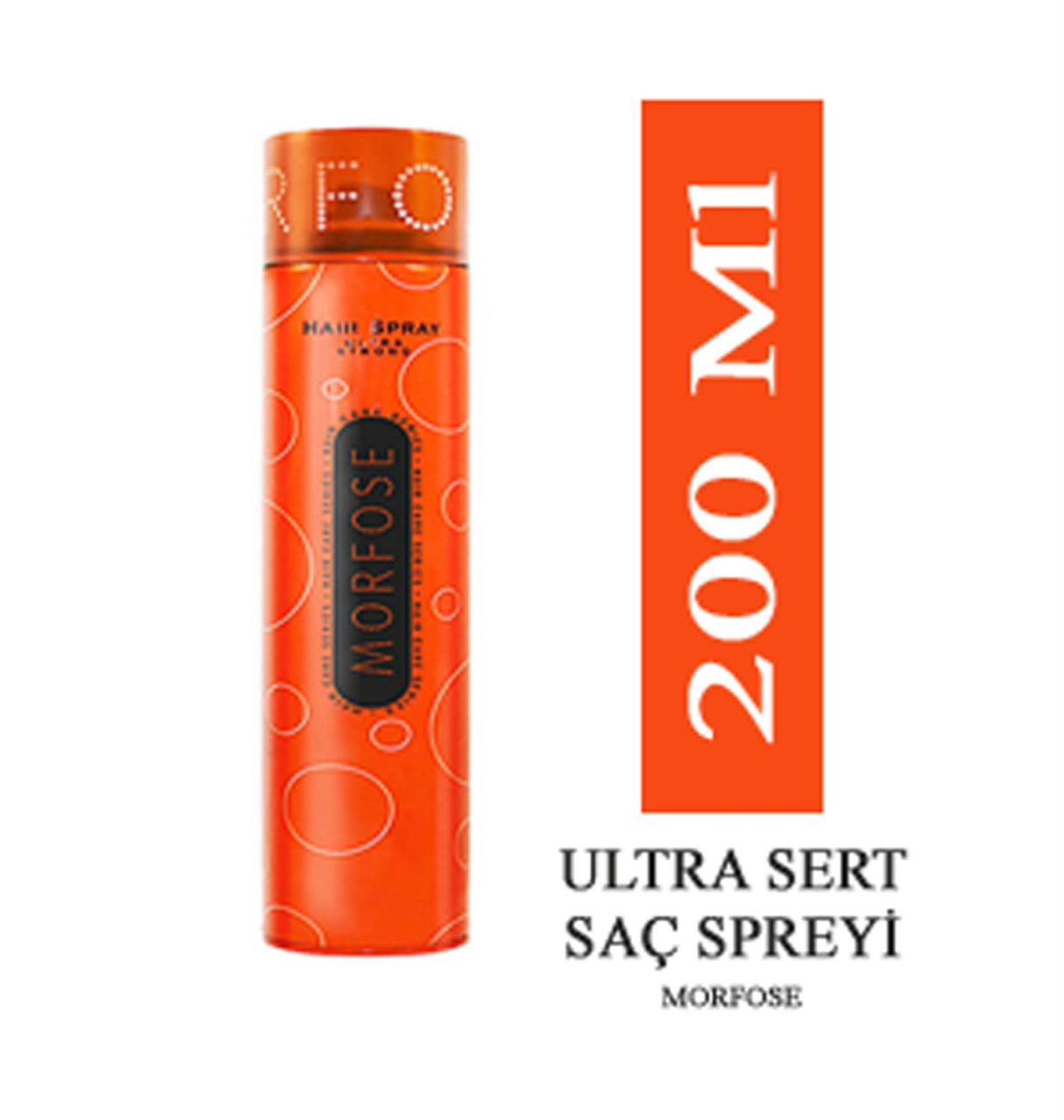 Morfose 200 ml Saç Spreyi Ultra Strong Turuncu