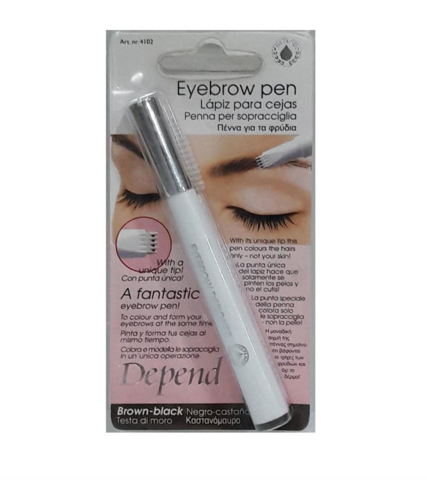 Depend Kaş Kalemi Kalıcı Kaş Boyası Kalem Siyah Kahve