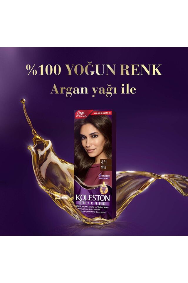 Koleston Intense Saç Bayası 4.1 Küllü Kahve
