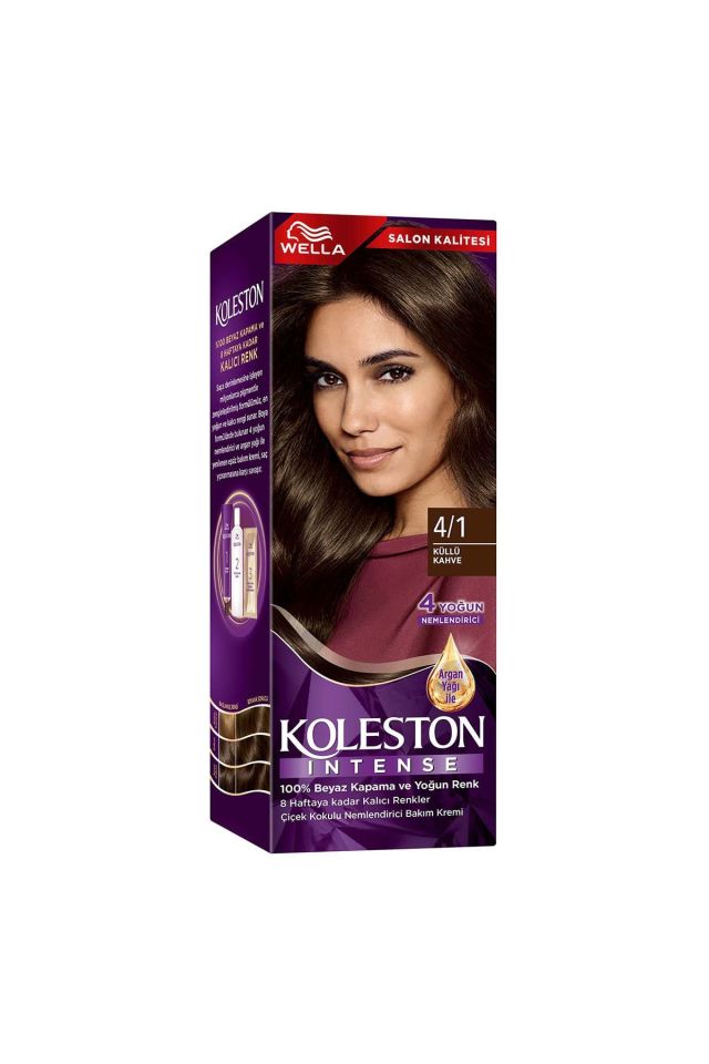 Koleston Intense Saç Bayası 4.1 Küllü Kahve