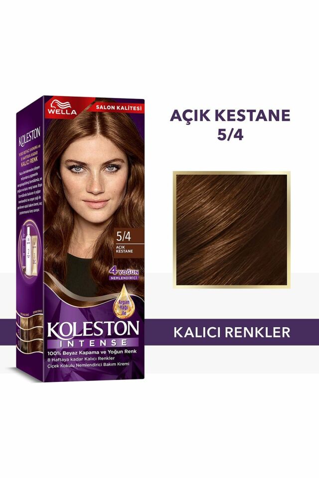 Koleston Intense Saç Bayası 5.4 Açık Kestane